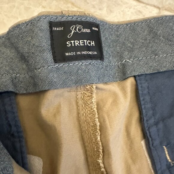 NWOT Mens 9" JCrew Stretch Chino Short - Picture 2 of 4